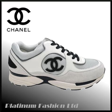 chanel plain toe blended fabrics plain logo low-top sneakers|designer Chanel shoes.